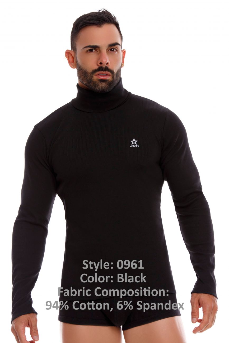 JOR 0961 Arizona Long Sleeve Tank Top Black