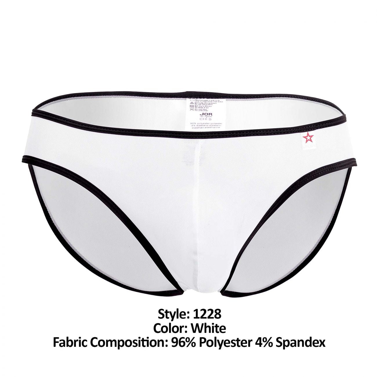 JOR 1228 Skin Bikini White