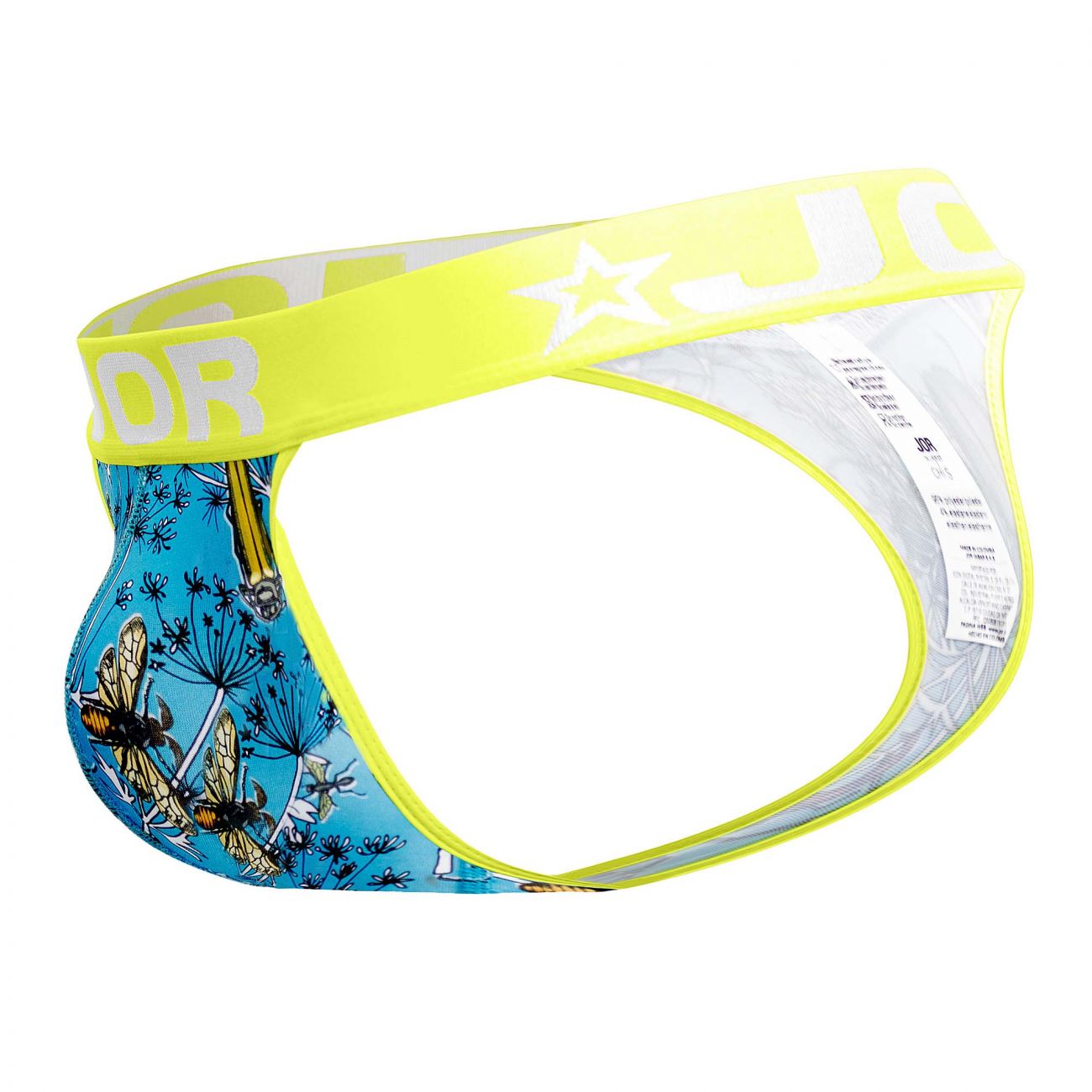 JOR 1238 Bugs Thongs Blue and Yellow