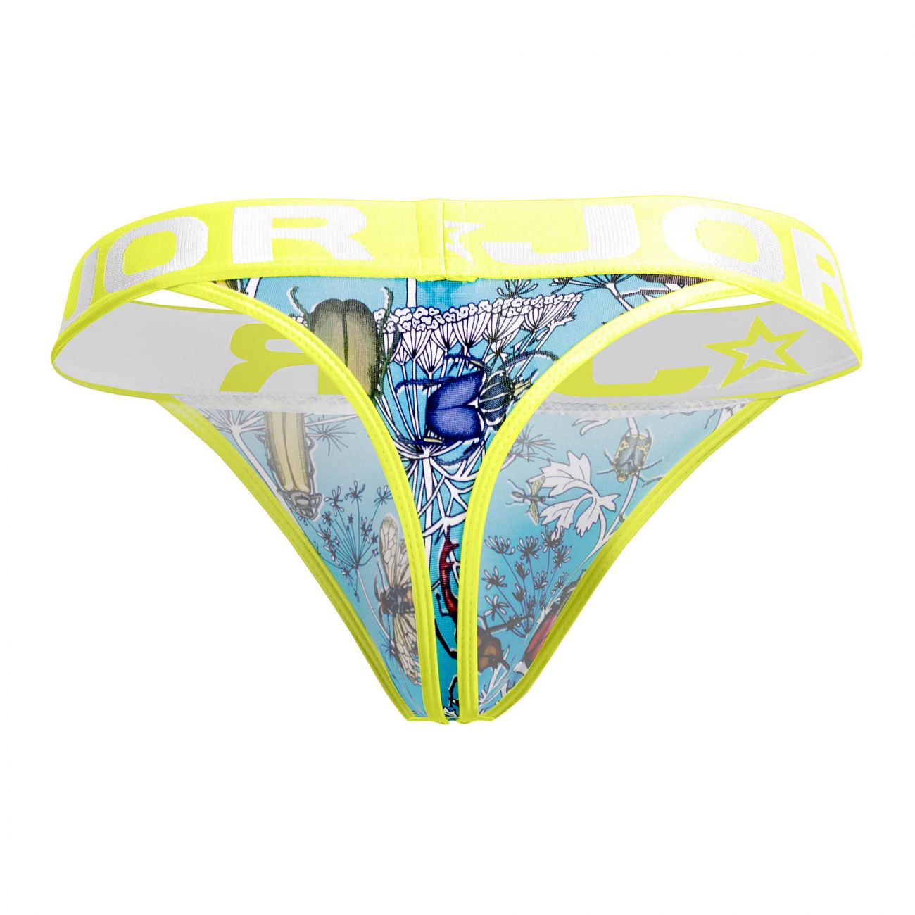 JOR 1238 Bugs Thongs Blue and Yellow