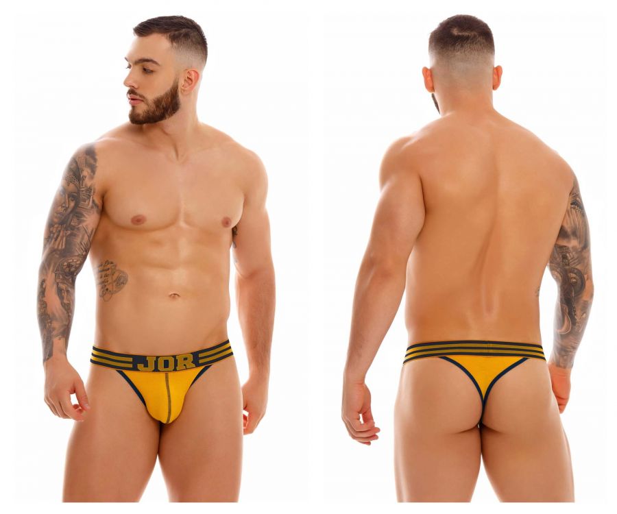 JOR 1371 College Thongs Mustard