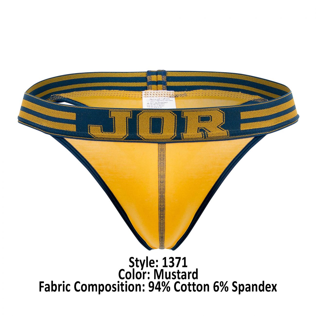 JOR 1371 College Thongs Mustard