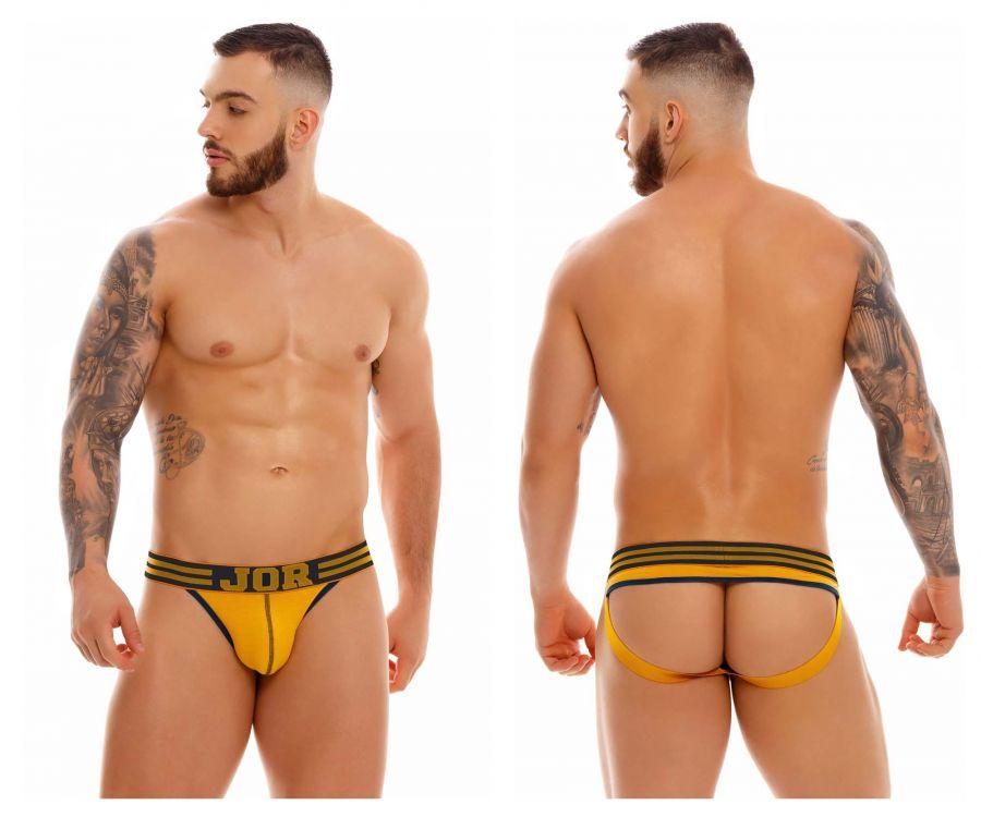 JOR 1372 College Jockstrap Mustard