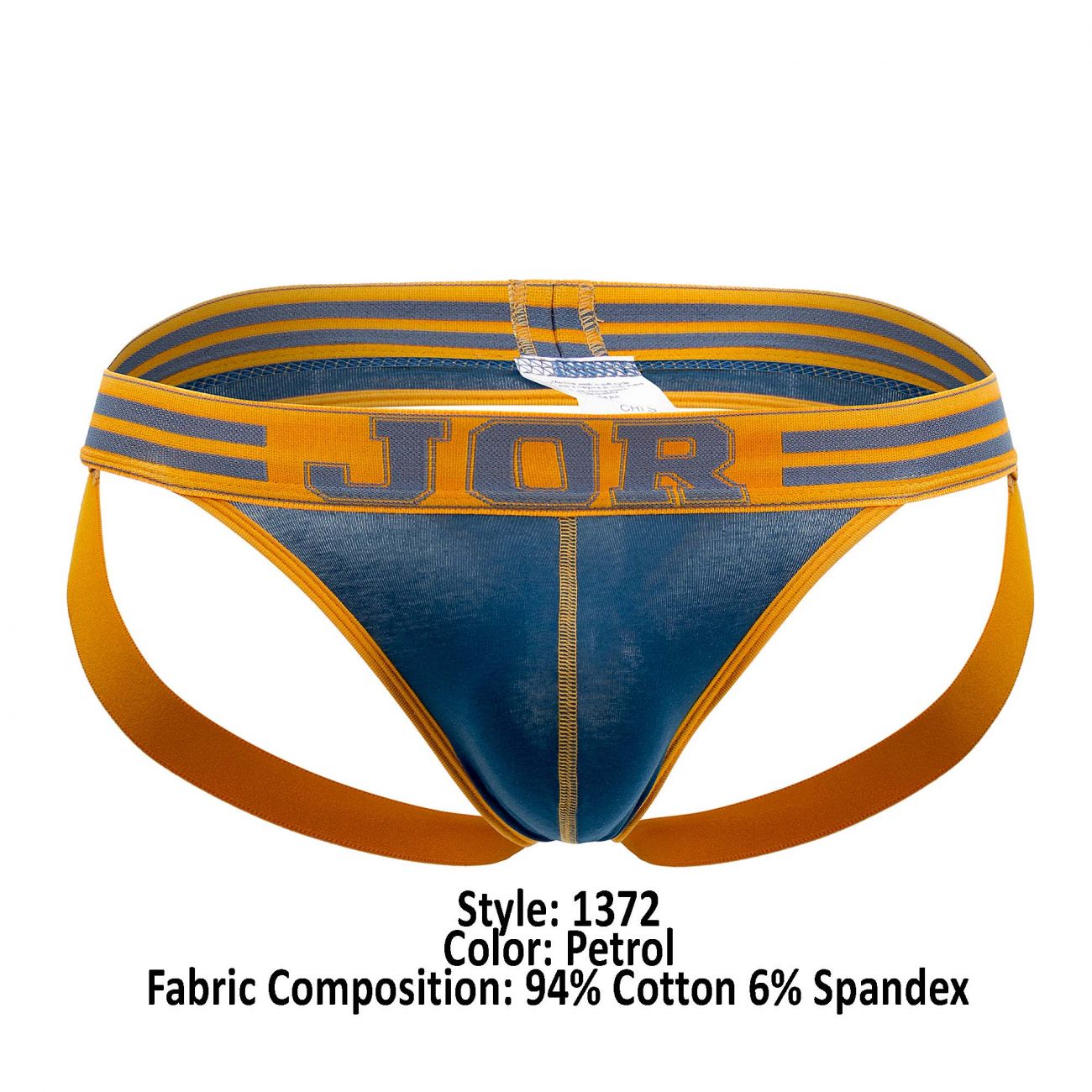 JOR 1372 College Jockstrap Petrol