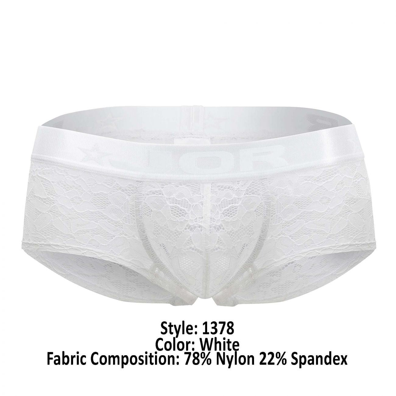 JOR 1378 Romance Lace Trunks White