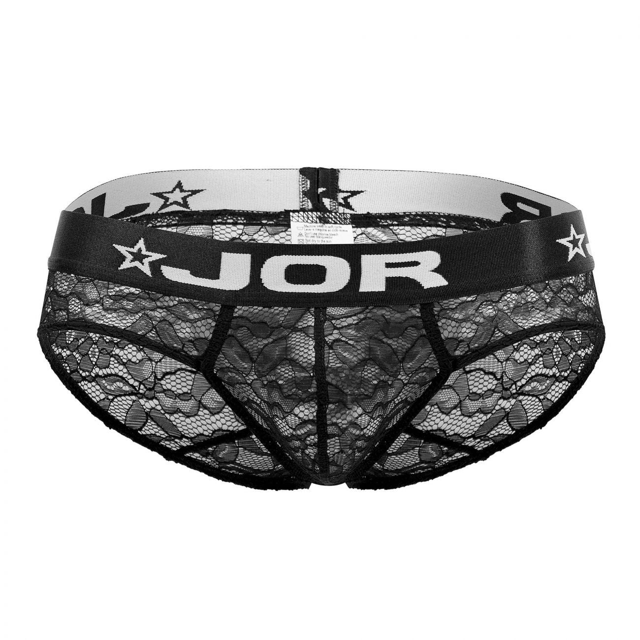 JOR 1379 Romance Lace Briefs Black