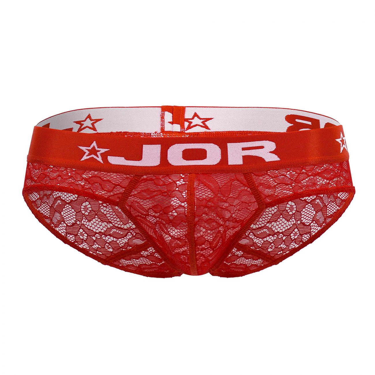 JOR 1379 Romance Lace Briefs Red