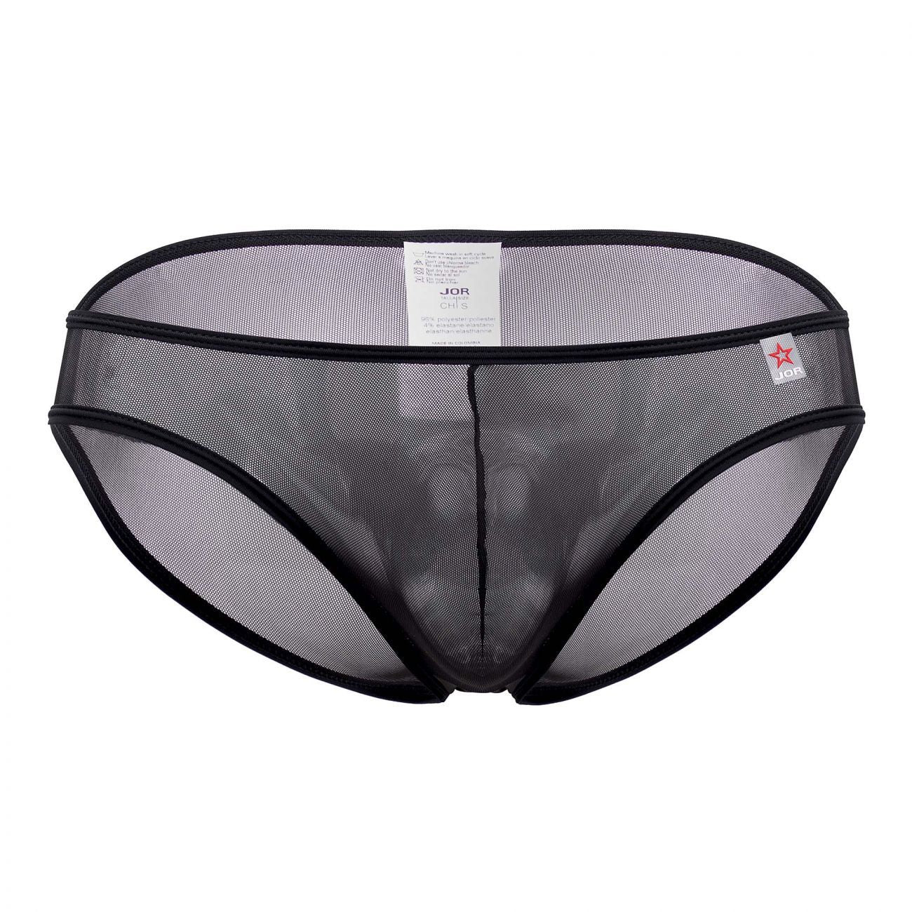JOR 1381 Brave Mesh Bikini Black