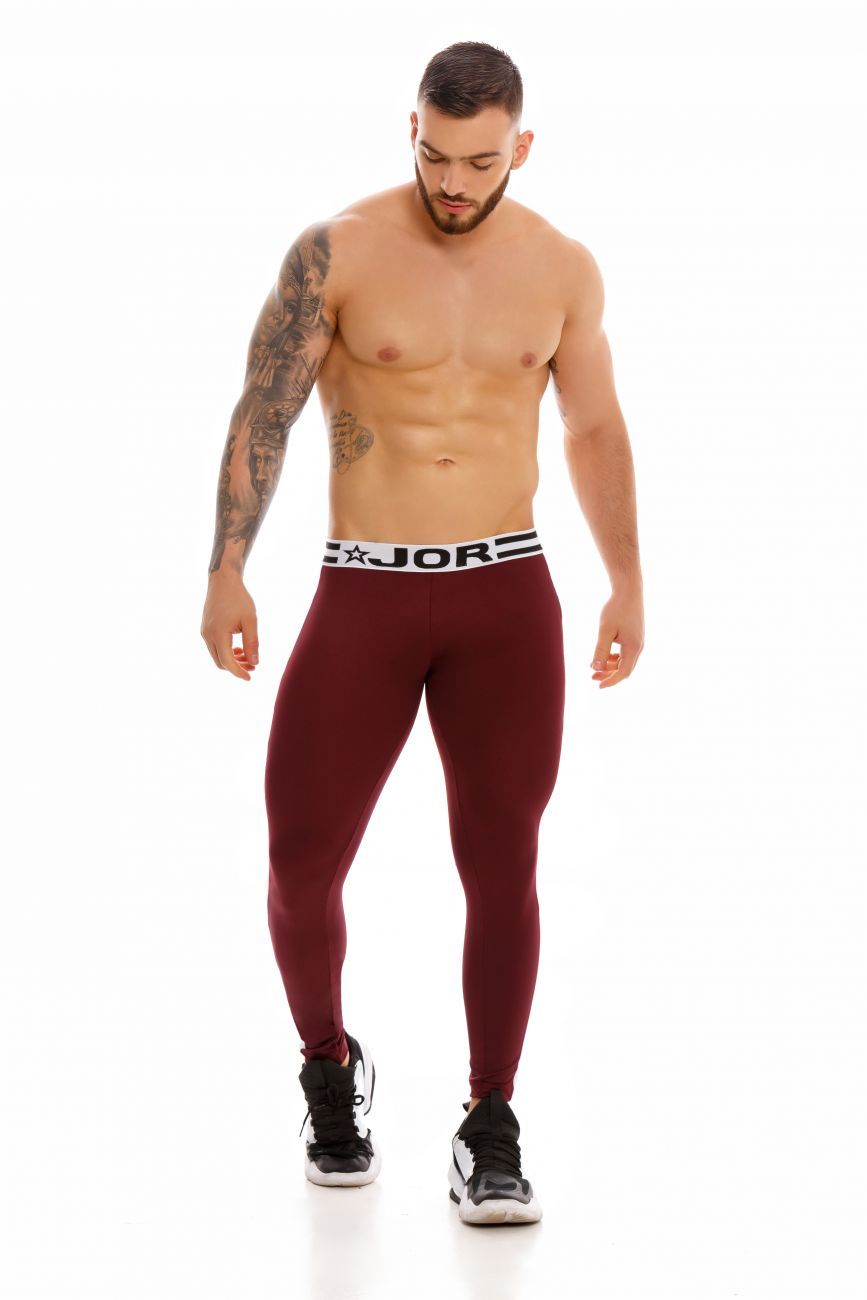 JOR 1453 Riders Athletic Pants Wine