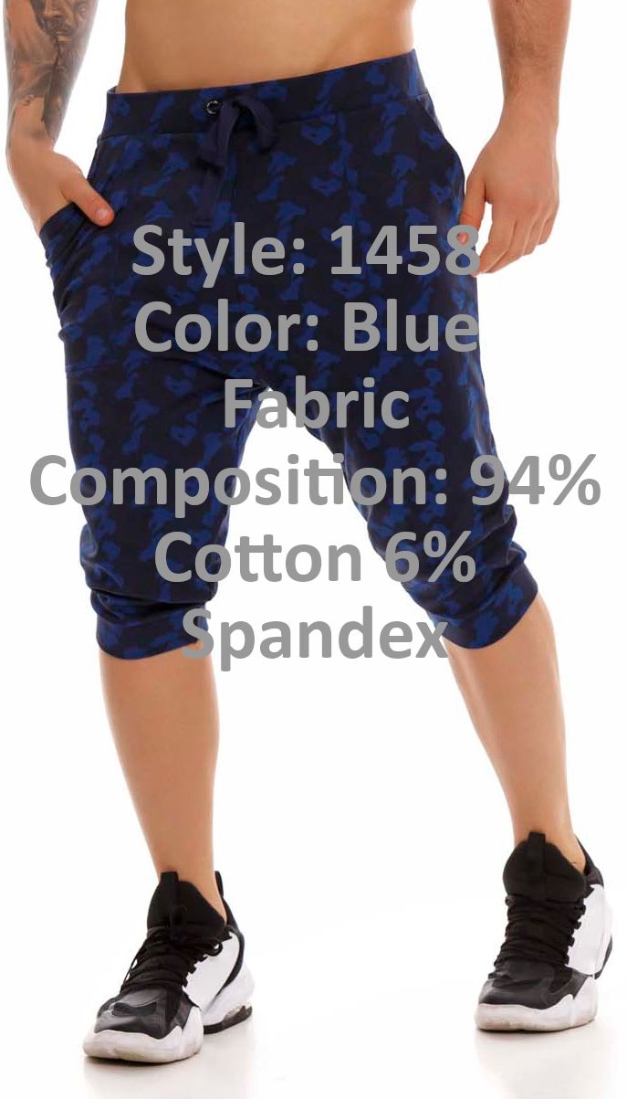 JOR 1458 Omega Athletic Shorts Blue