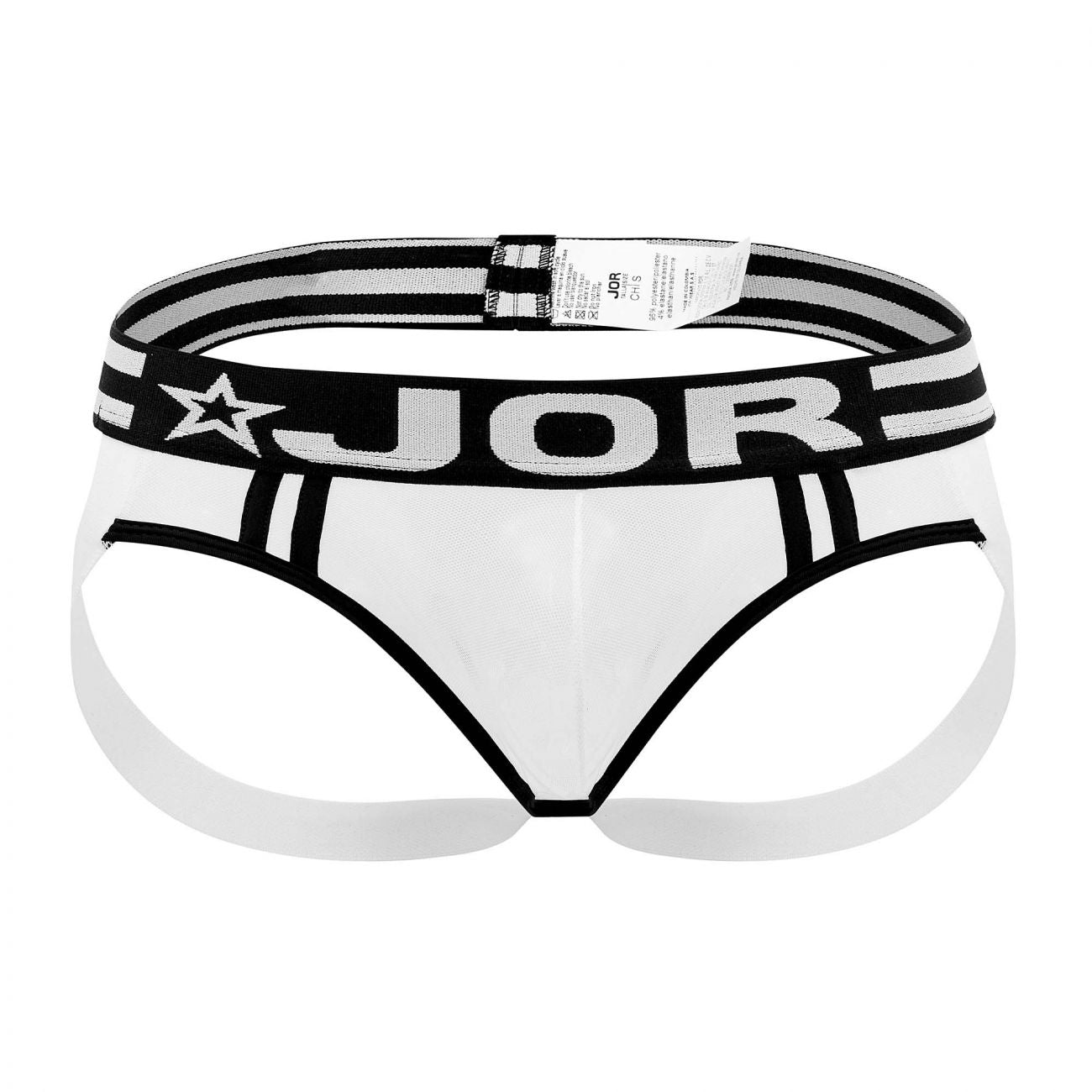 JOR 1487 Pistons Jockstrap White