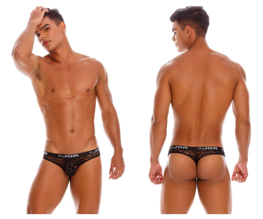 JOR 1494 Lover Thongs Black