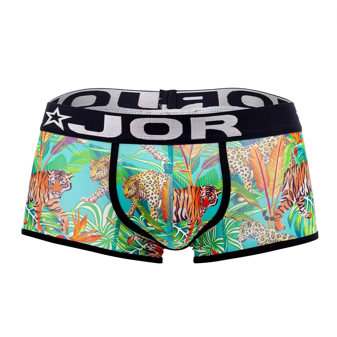 JOR 1534 Indie Trunks Green Printed