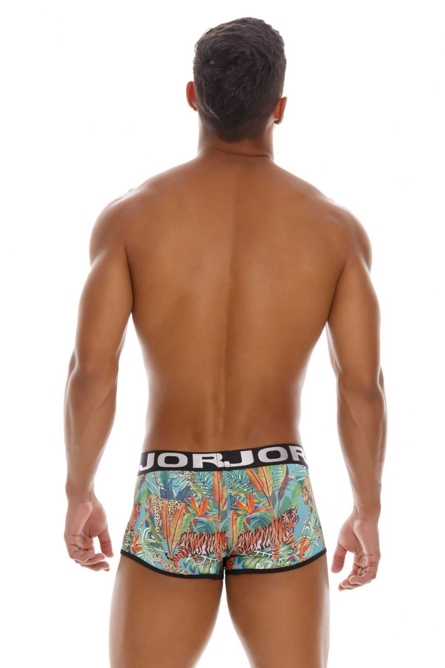 JOR 1534 Indie Trunks Green Printed