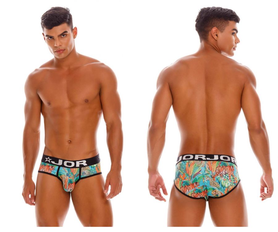 JOR 1535 Indie Briefs Green Printed