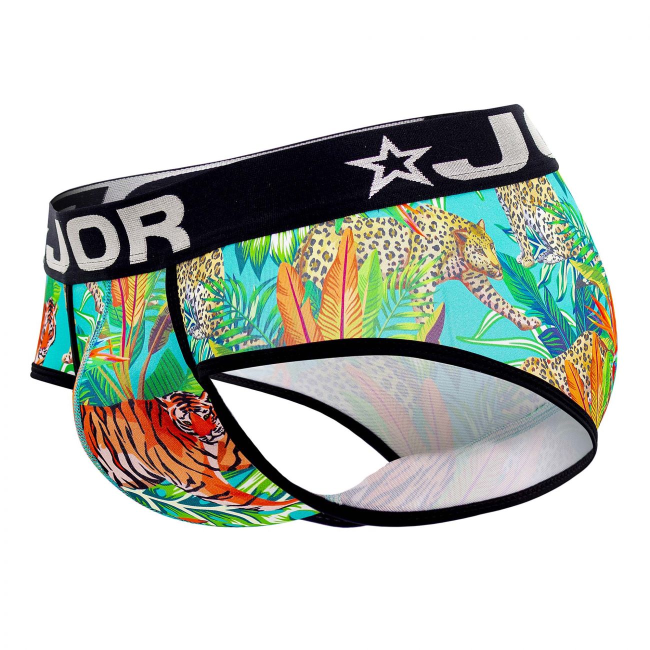 JOR 1535 Indie Briefs Green Printed