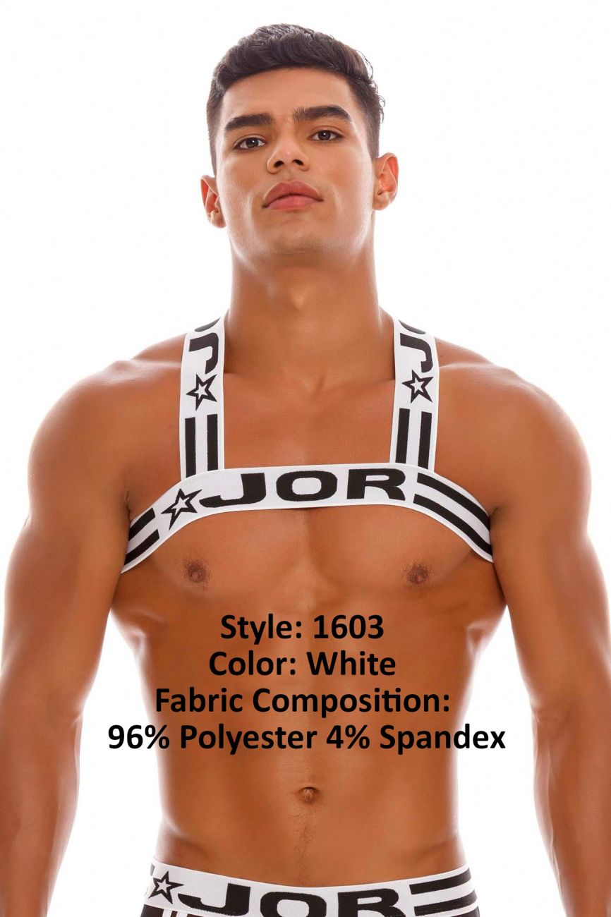 JOR 1603 Pistons Harness White