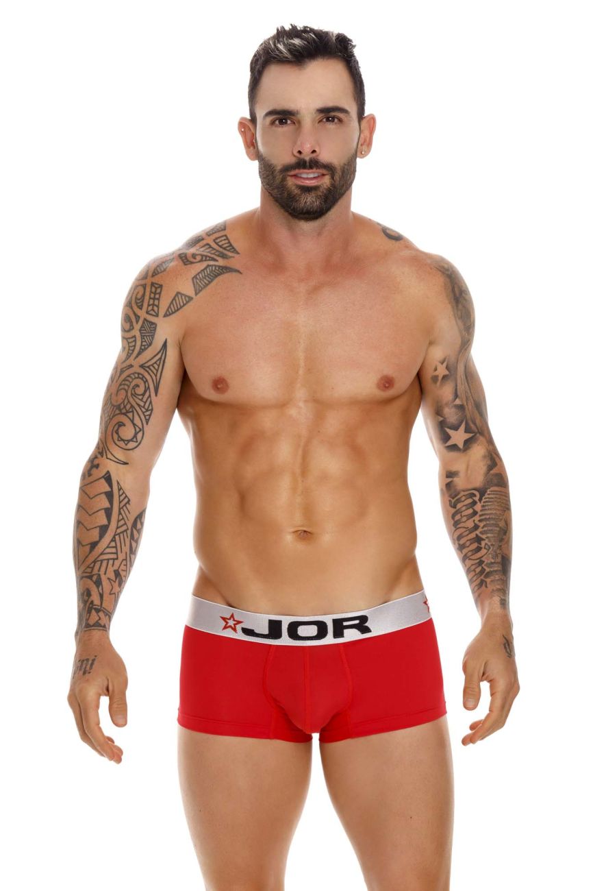 JOR 1607 Classic Trunks Red