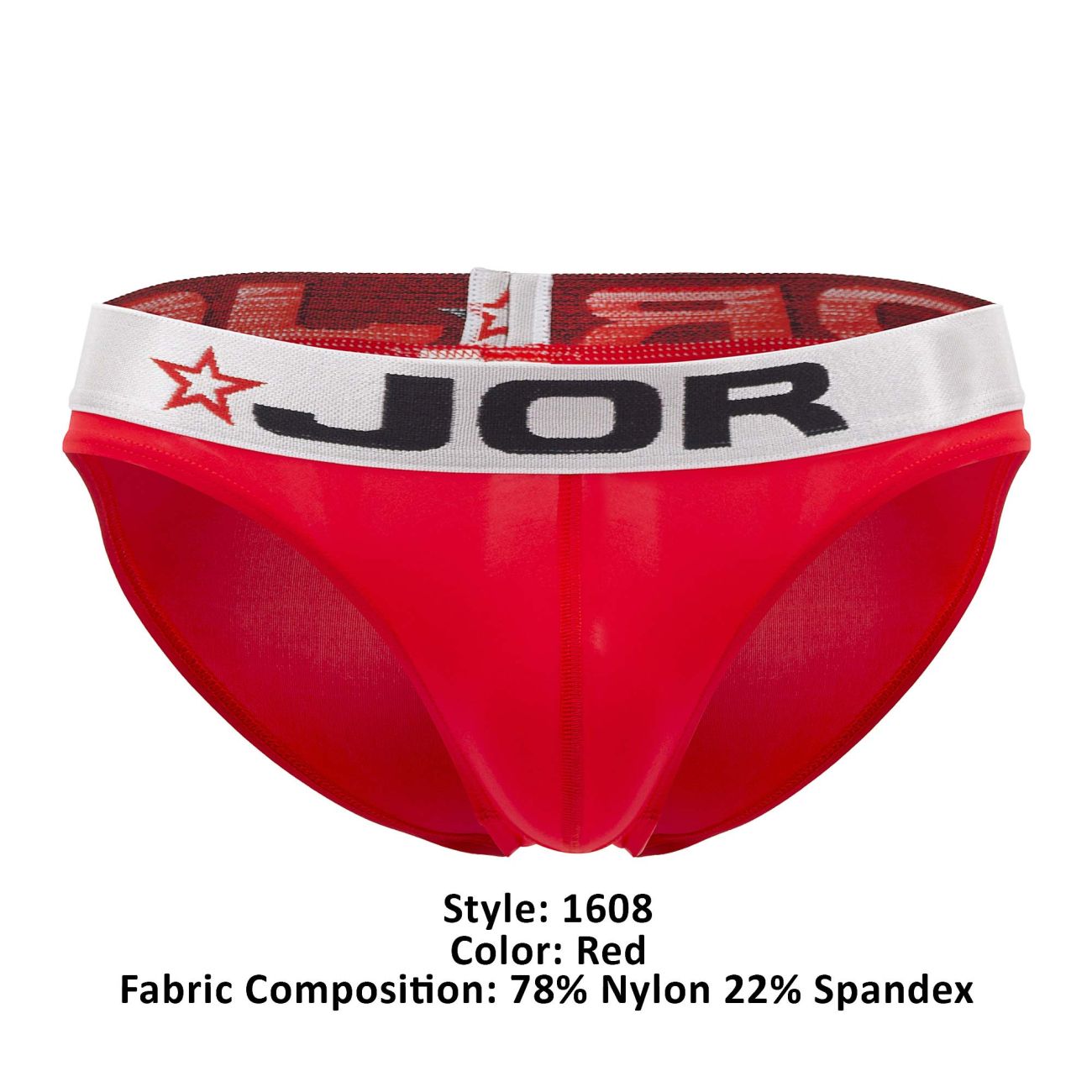 JOR 1608 Classic Bikini Red