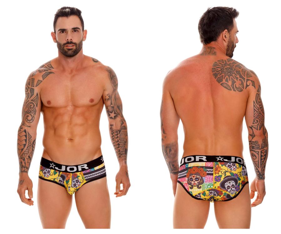JOR 1649 Guadalupe Briefs Day of the Dead Printed