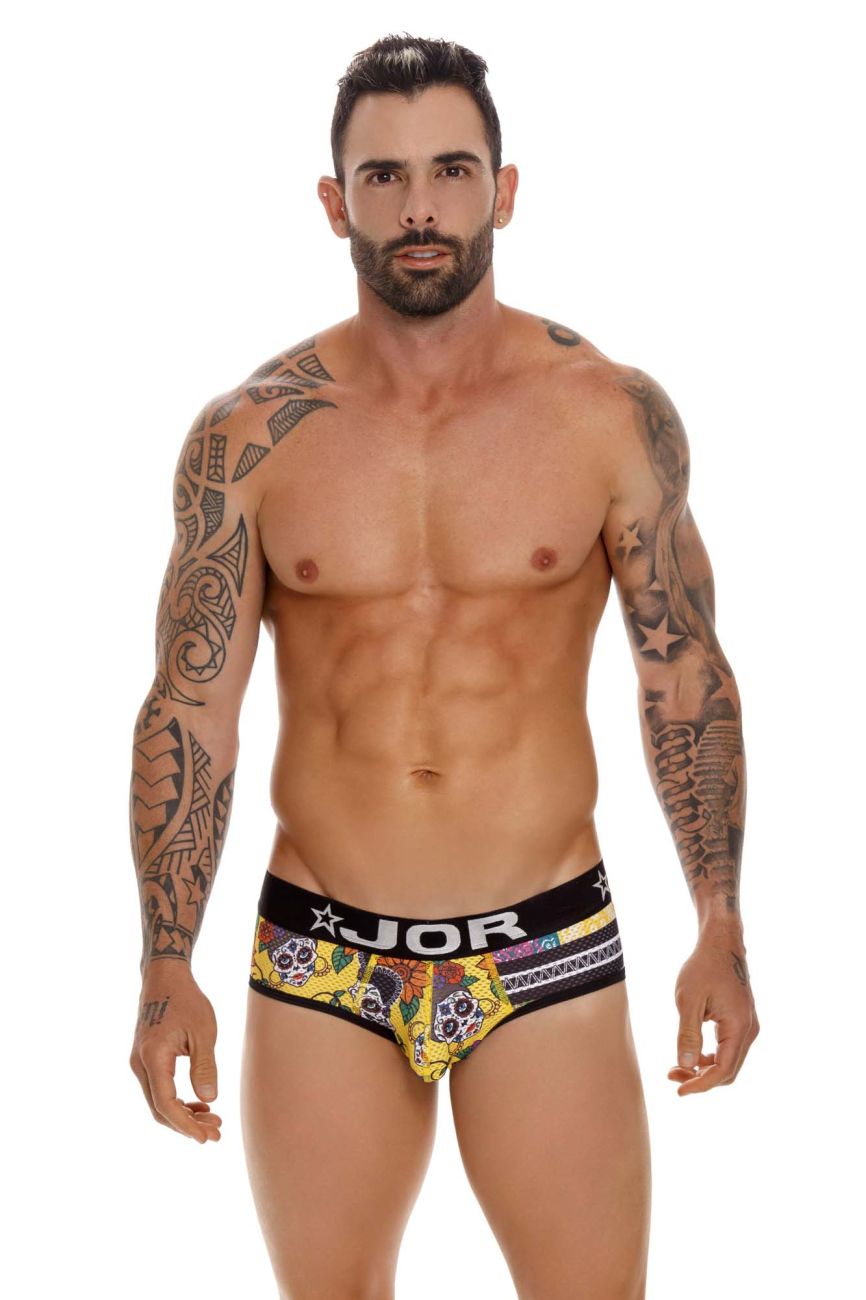 JOR 1649 Guadalupe Briefs Day of the Dead Printed