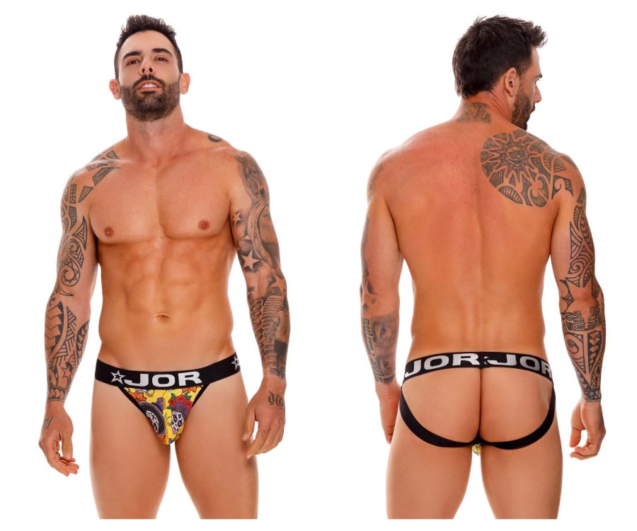 JOR 1650 Guadalupe Jockstrap Day of the Dead Printed