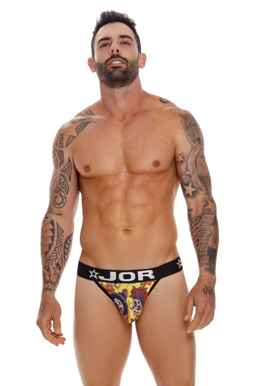 JOR 1650 Guadalupe Jockstrap Day of the Dead Printed