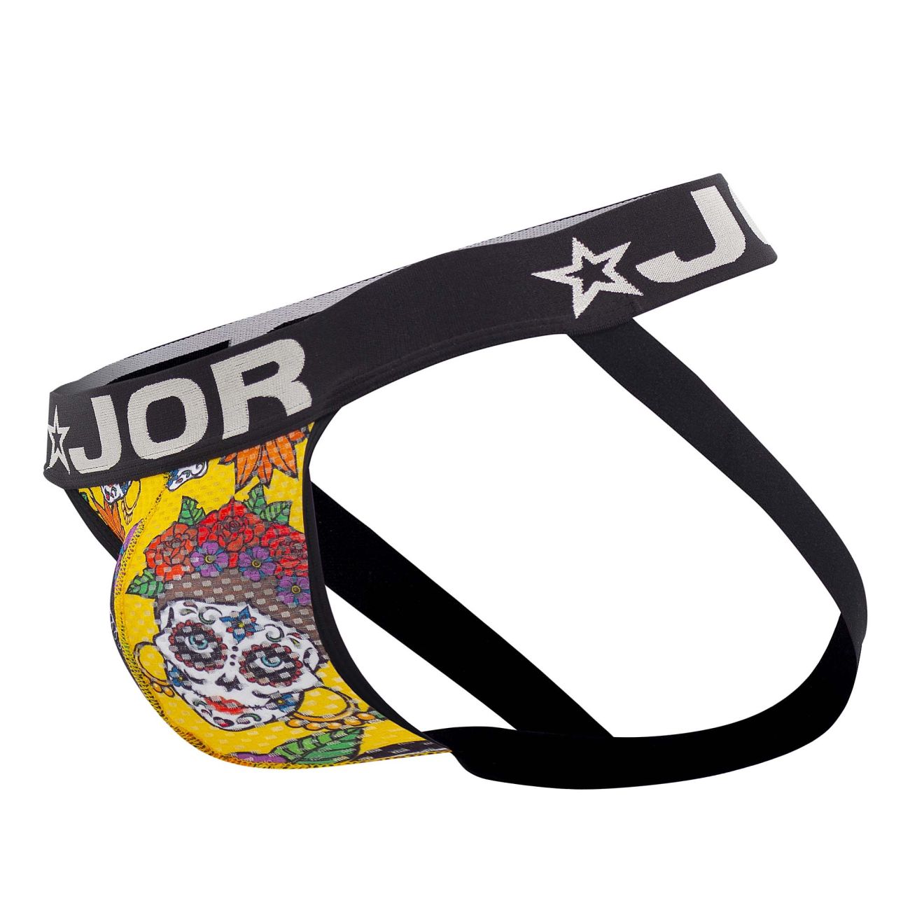 JOR 1650 Guadalupe Jockstrap Day of the Dead Printed
