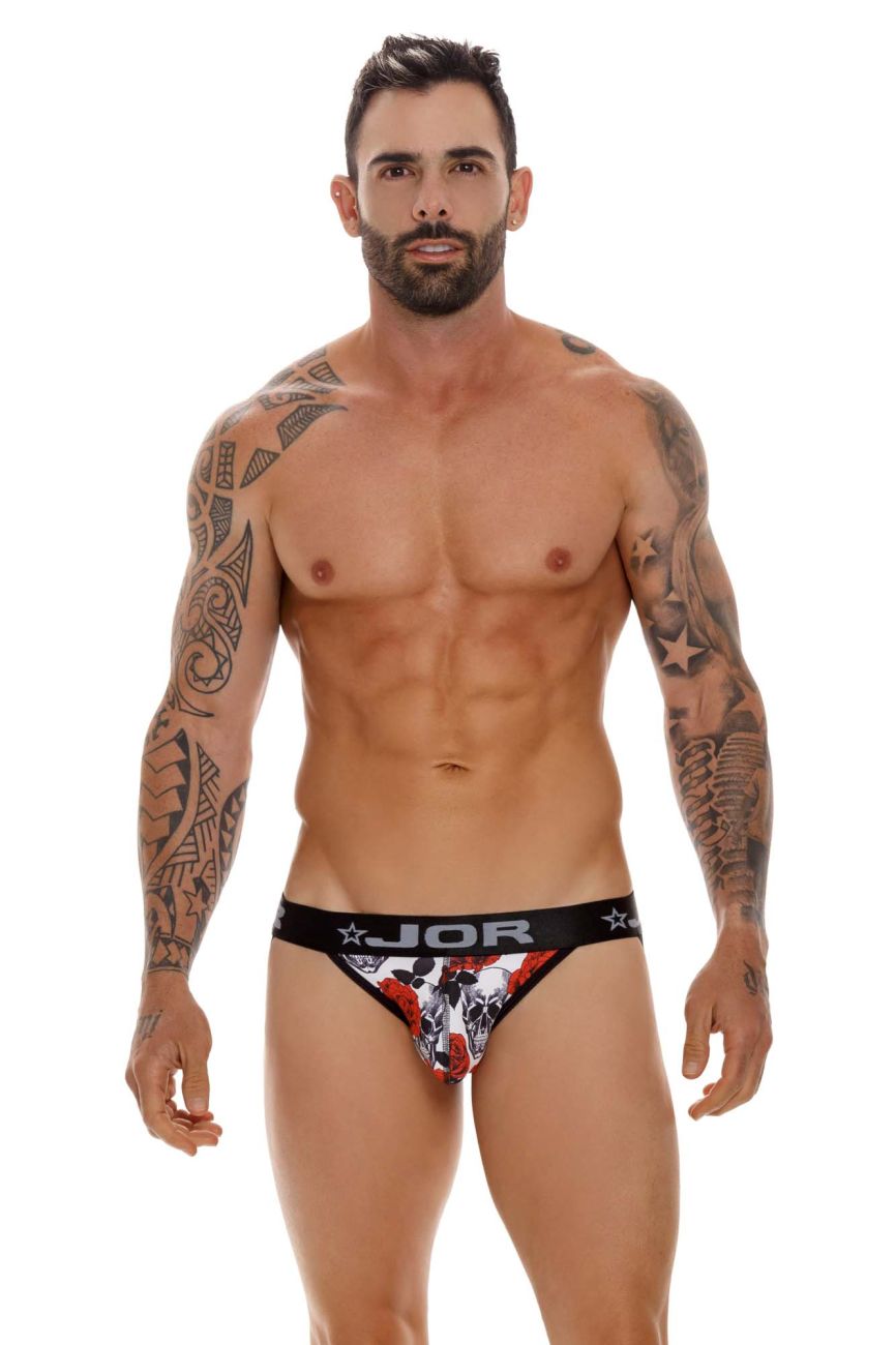 JOR 1660 Jalisco Jockstrap Skulls & Roses