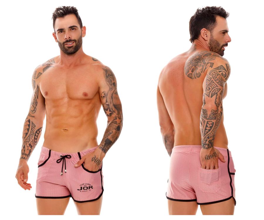 JOR 1691 Electro Athletic Shorts Pink