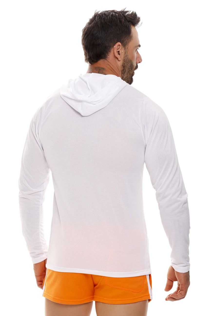 JOR 1698 Cross Hoodie White