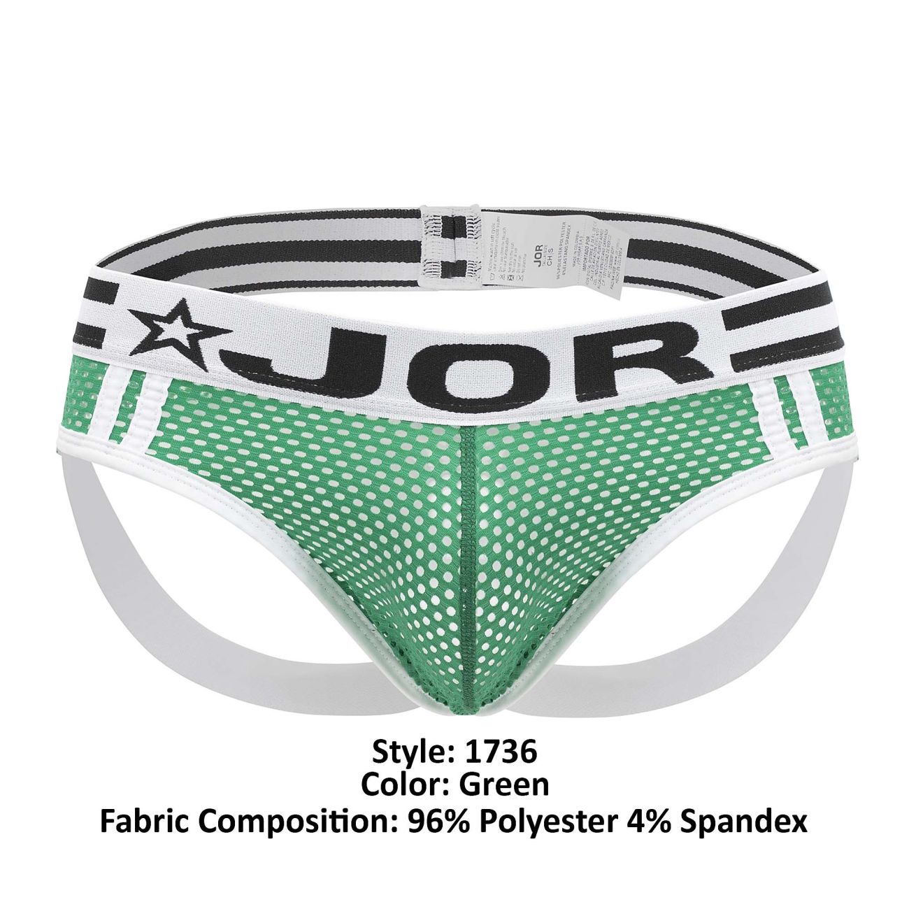 JOR 1736 Speed Jockstrap Green