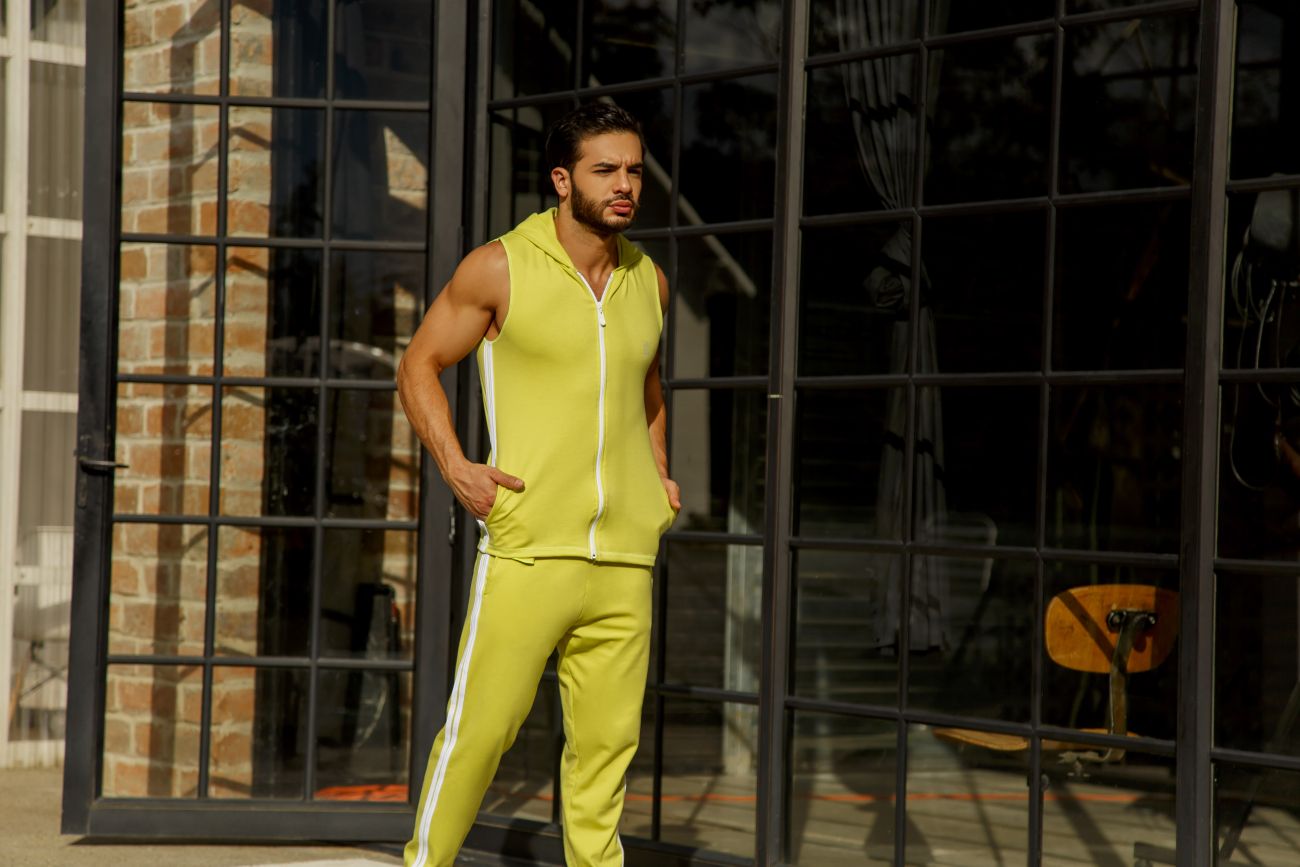 JOR 1812 Olympus Hoodie Tank Lemon