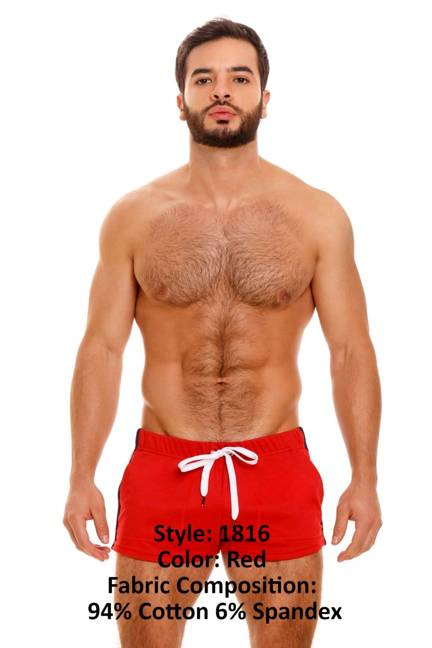 JOR 1816 Atlas Athletic Shorts Red