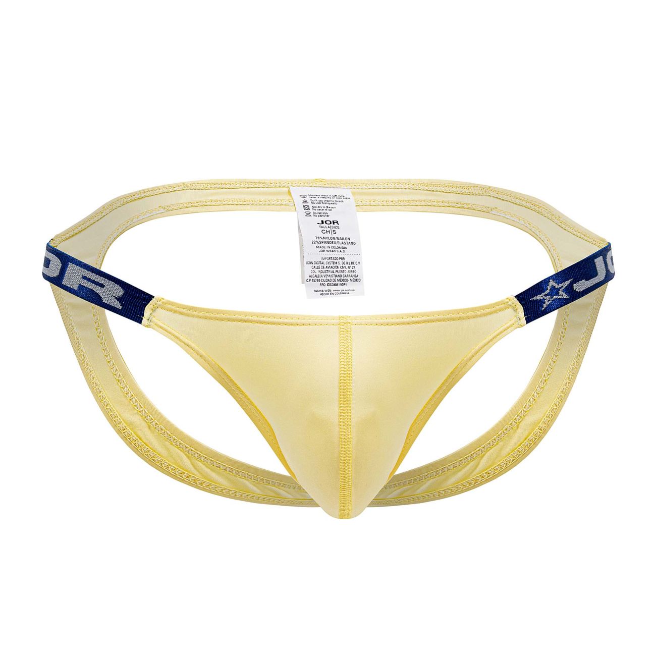 JOR 1829 Dante Jockstrap Yellow