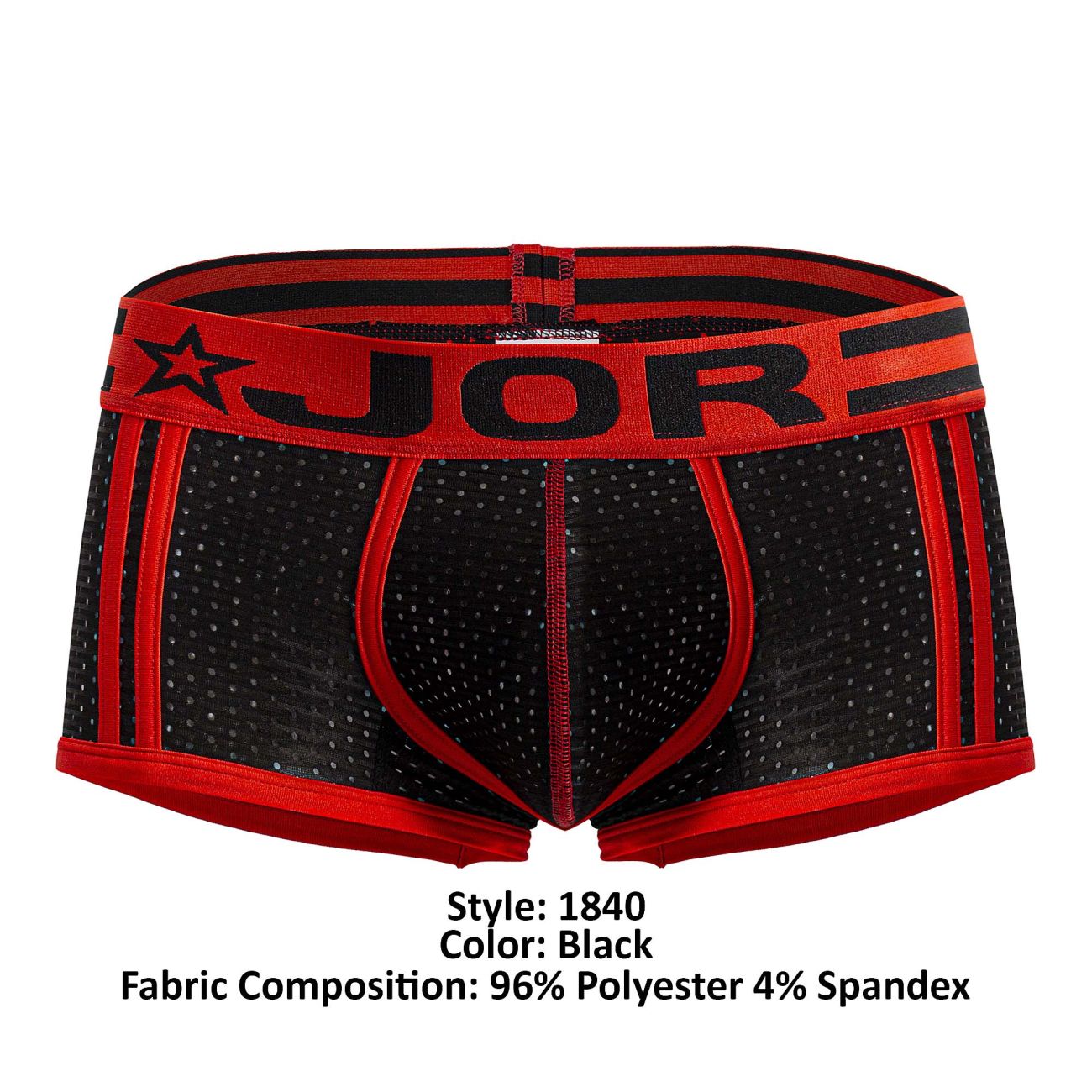 JOR 1840 Nitro Trunks Black