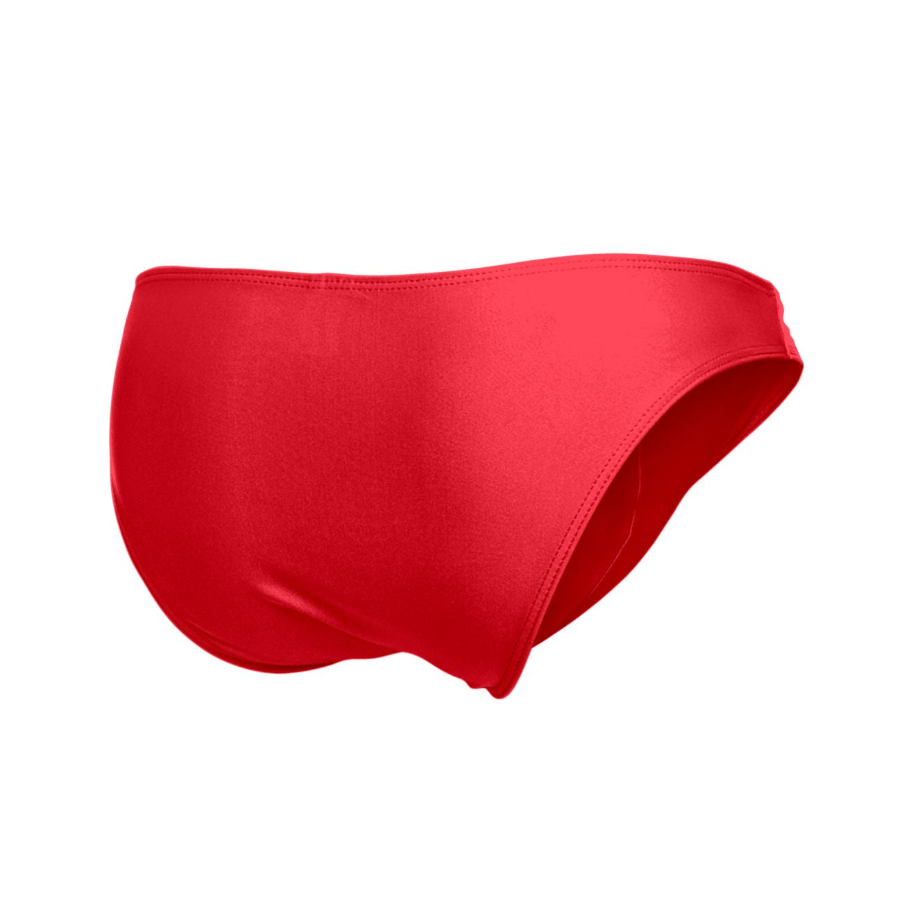 JUSTIN+SIMON XSJ01 Classic Silky Bikini Red Plus Sizes