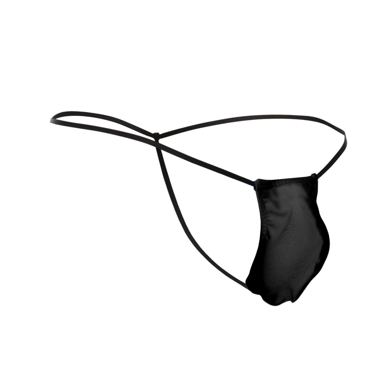 JUSTIN+SIMON XSJ02 Silky G-String Bulge Black