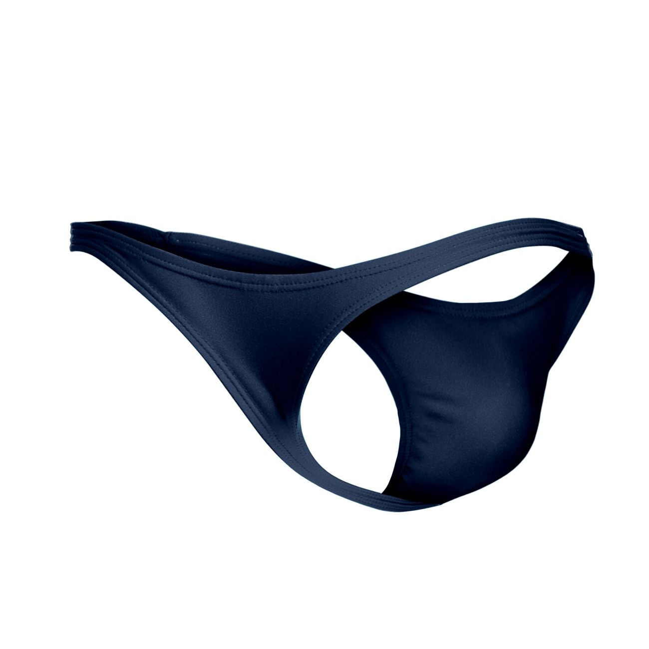 JUSTIN+SIMON XSJ03 Silky Sexy Thongs Navy Plus Sizes