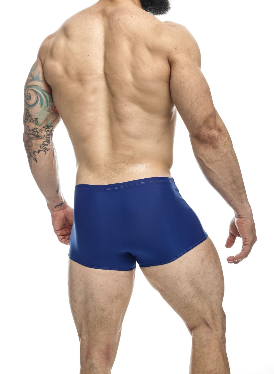 JUSTIN+SIMON XSJ08 Classic Trunks Royal Blue Plus Sizes