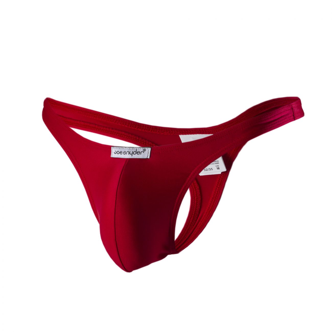 Joe Snyder JS03-Pol Polyester Thong Red Poly