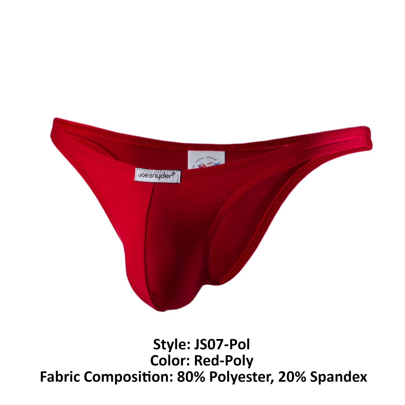 Joe Snyder JS07-Pol Polyester Capri Red Poly
