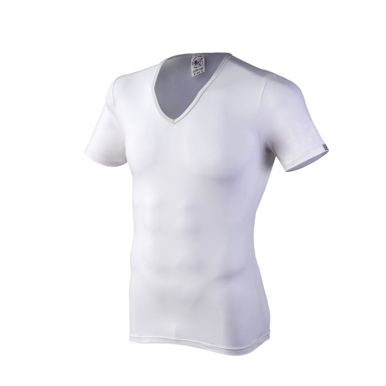 Joe Snyder JS29 V Neck Tank Top White