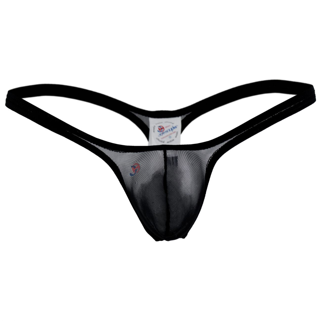 Joe Snyder JSBUL02 Bulge Tanga Black Mesh