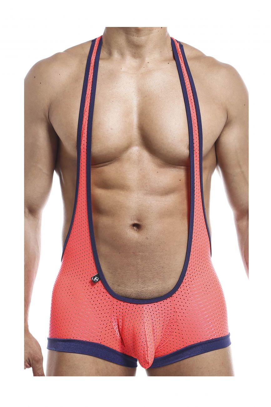 Joe Snyder JSBUL10 Bulge Singlet Pink Holes