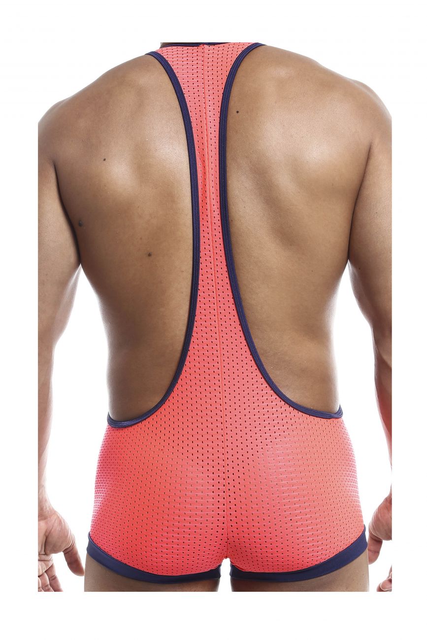 Joe Snyder JSBUL10 Bulge Singlet Pink Holes