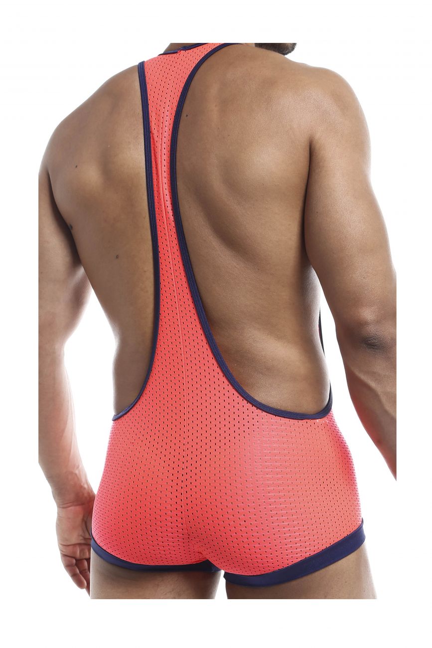 Joe Snyder JSBUL10 Bulge Singlet Pink Holes
