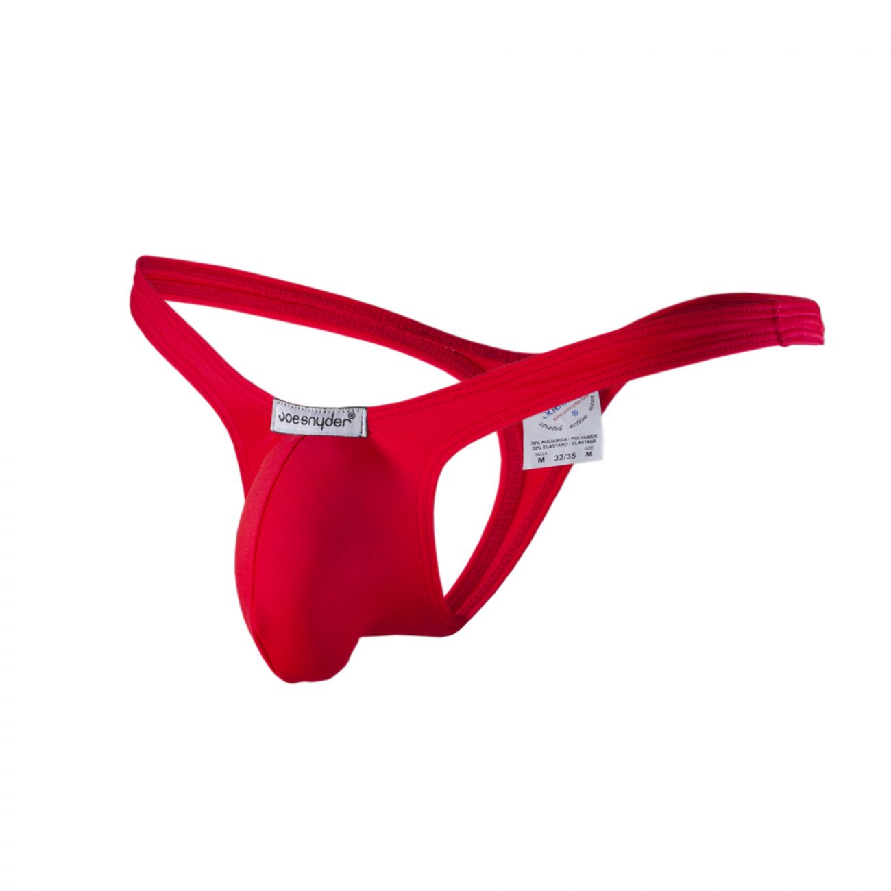 Joe Snyder JSBUL02-Pol Polyester Bulge Tanga Watermelon Poly