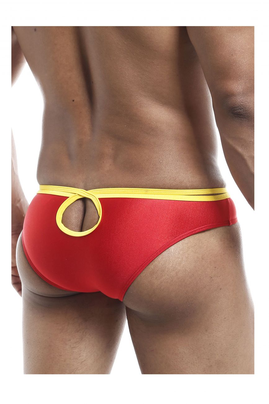 Joe Snyder JSHOL01 Holes Bikini Red