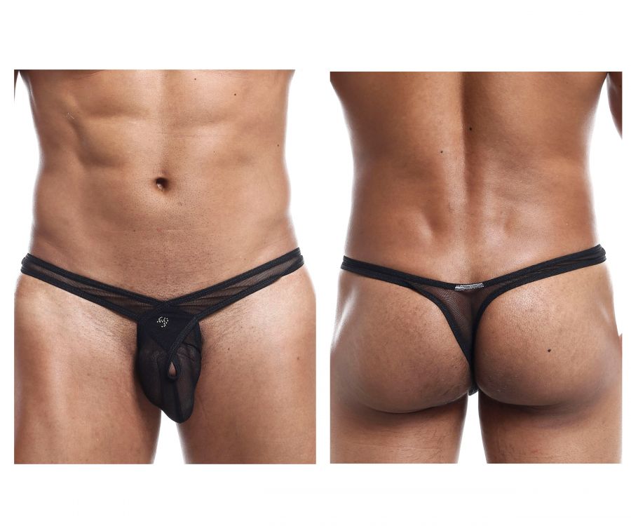 Joe Snyder JSIFT02 Infinity Thong Black Mesh